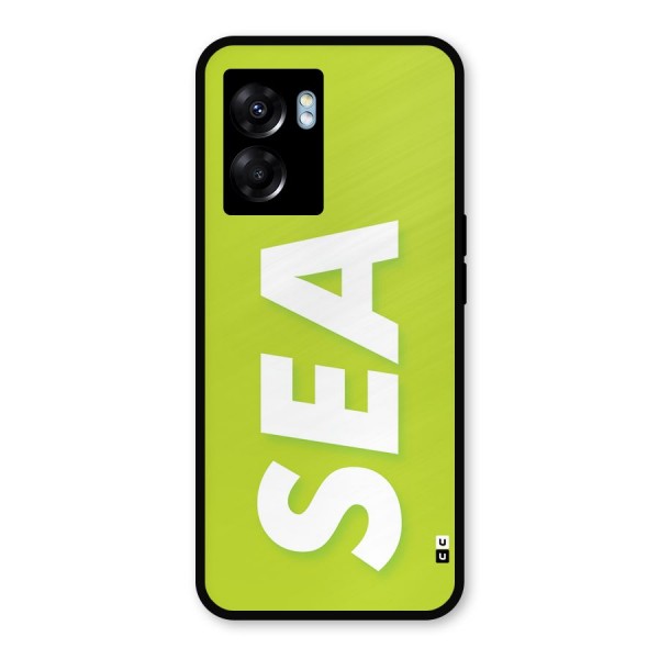 Amazing Sea Metal Back Case for Realme Narzo 50 5G