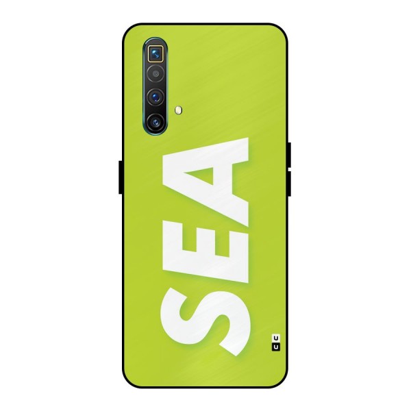 Amazing Sea Metal Back Case for Realme X3