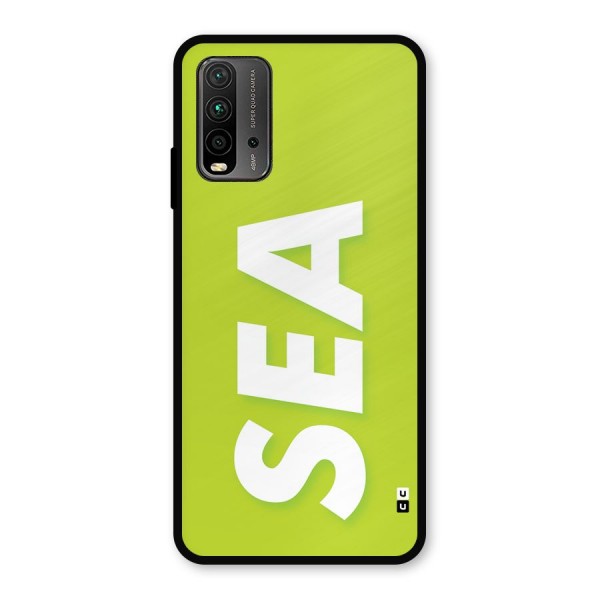 Amazing Sea Metal Back Case for Redmi 9 Power