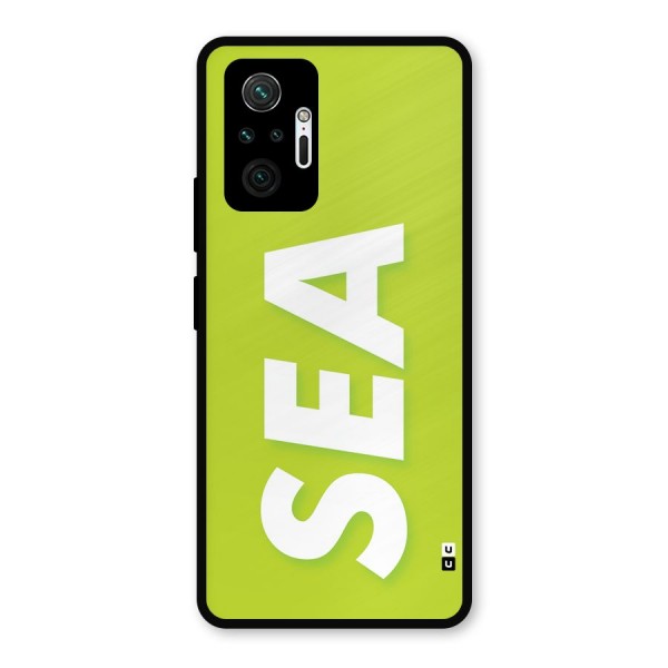 Amazing Sea Metal Back Case for Redmi Note 10 Pro