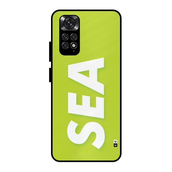 Amazing Sea Metal Back Case for Redmi Note 11 Pro