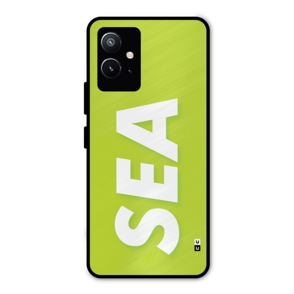 Amazing Sea Metal Back Case for Vivo T1 5G