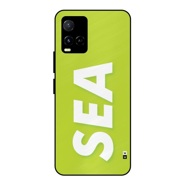 Amazing Sea Metal Back Case for Vivo Y21A