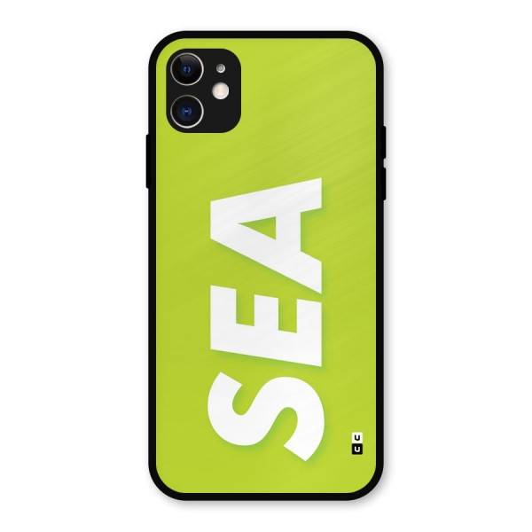 Amazing Sea Metal Back Case for iPhone 11