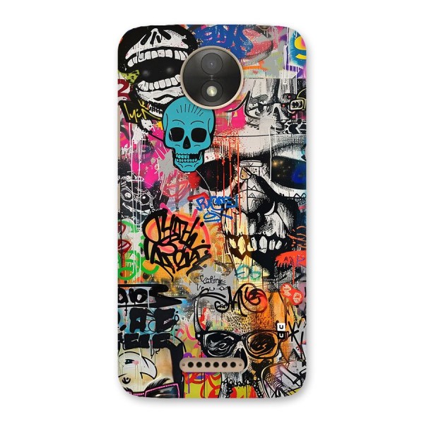 Amazing Street Art Back Case for Moto C Plus