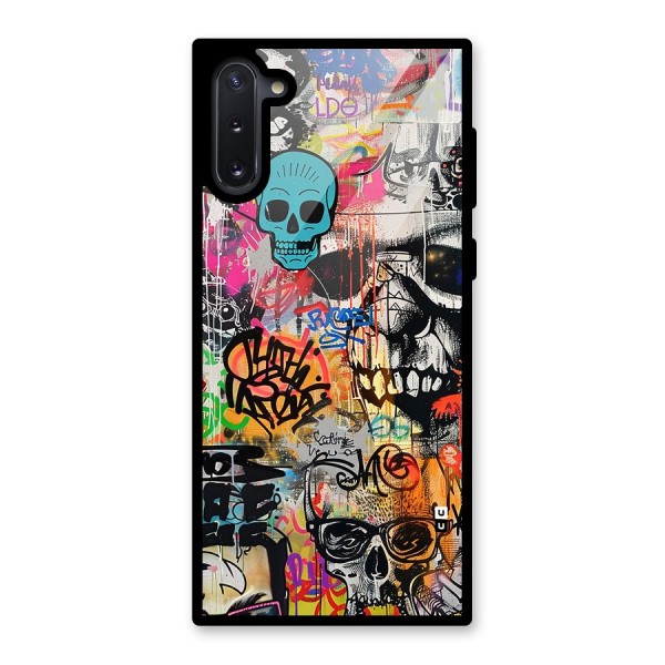 Amazing Street Art Glass Back Case for Galaxy Note 10