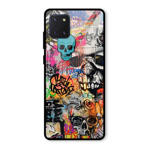 Amazing Street Art Glass Back Case for Galaxy Note 10 Lite