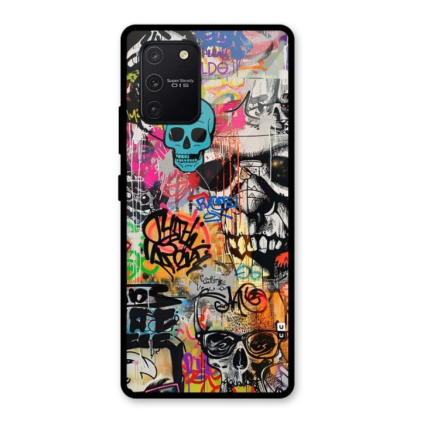 Amazing Street Art Glass Back Case for Galaxy S10 Lite