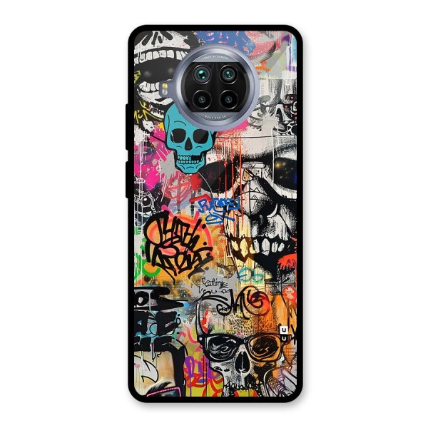 Amazing Street Art Glass Back Case for Mi 10i