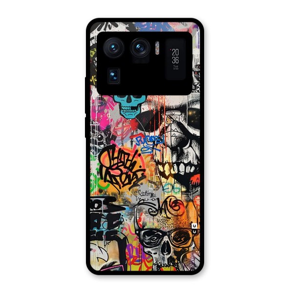 Amazing Street Art Glass Back Case for Mi 11 Ultra