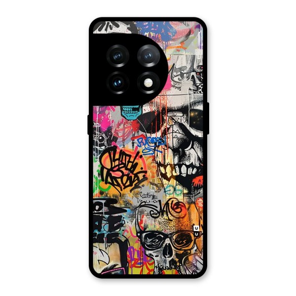 Amazing Street Art Glass Back Case for OnePlus 11