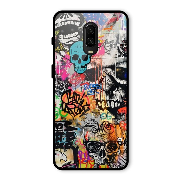 Amazing Street Art Glass Back Case for OnePlus 6T