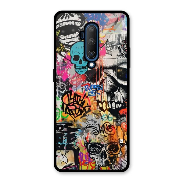 Amazing Street Art Glass Back Case for OnePlus 7T Pro