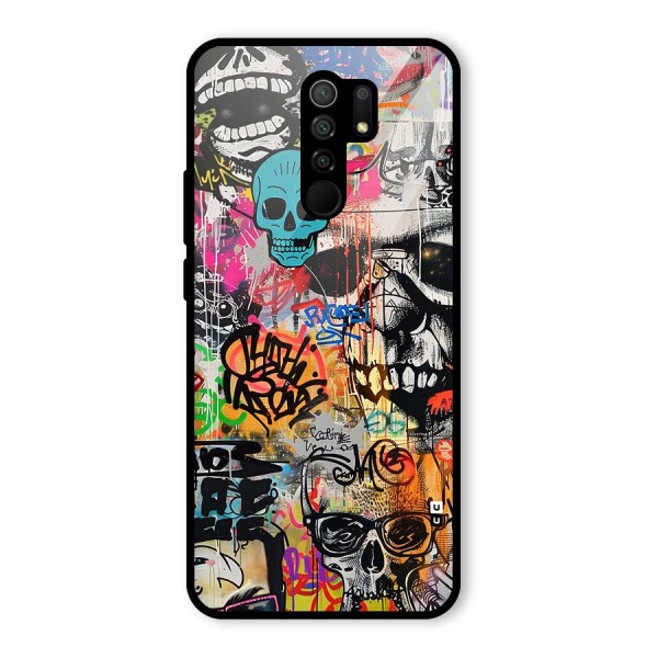 Amazing Street Art Glass Back Case for Poco M2