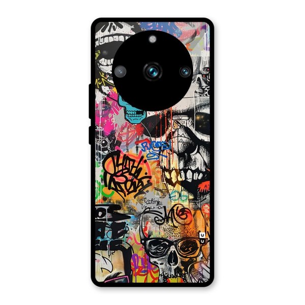 Amazing Street Art Glass Back Case for Realme 11 Pro