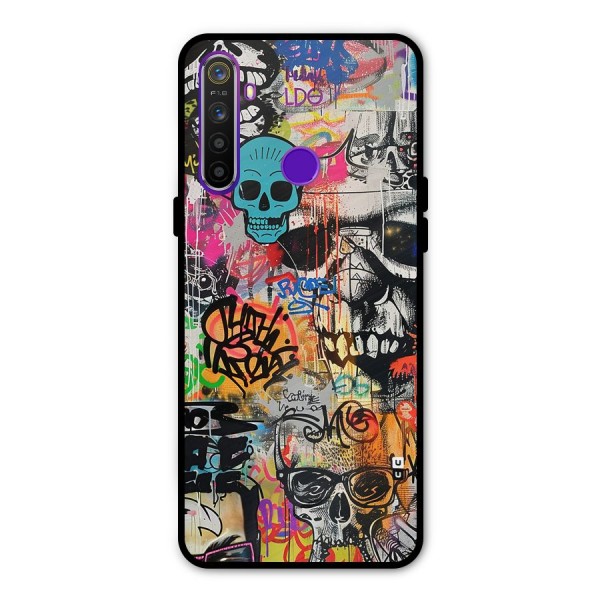 Amazing Street Art Glass Back Case for Realme 5s