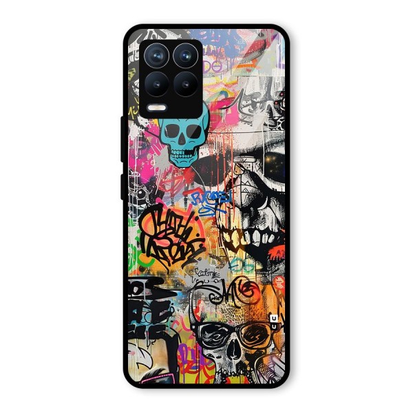 Amazing Street Art Glass Back Case for Realme 8 Pro