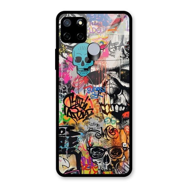 Amazing Street Art Glass Back Case for Realme Narzo 30A