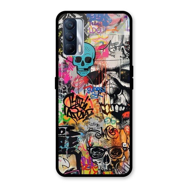 Amazing Street Art Glass Back Case for Realme X7