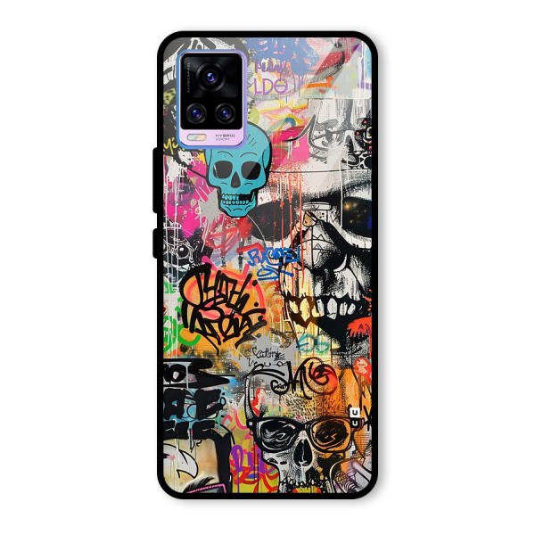 Amazing Street Art Glass Back Case for Vivo V20 Pro