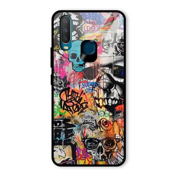 Amazing Street Art Glass Back Case for Vivo Y15