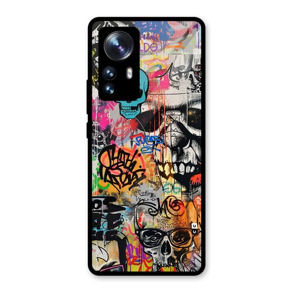 Amazing Street Art Glass Back Case for Xiaomi 12 Pro