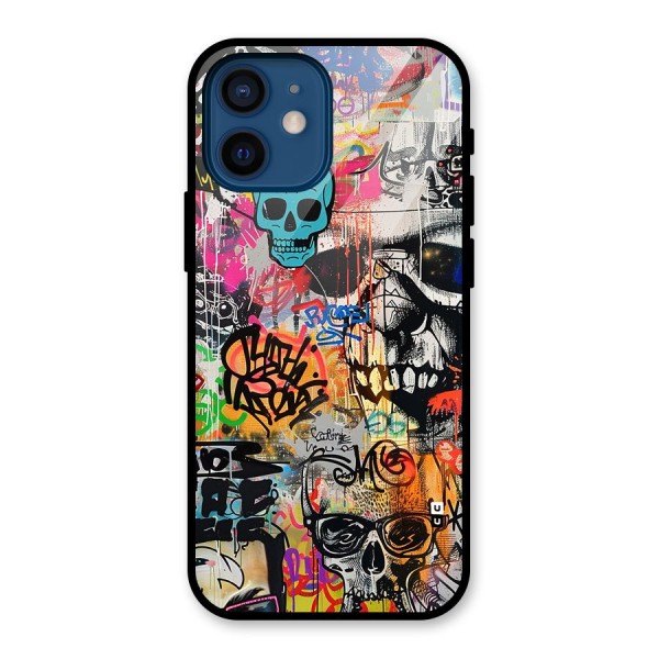 Amazing Street Art Glass Back Case for iPhone 12 Mini