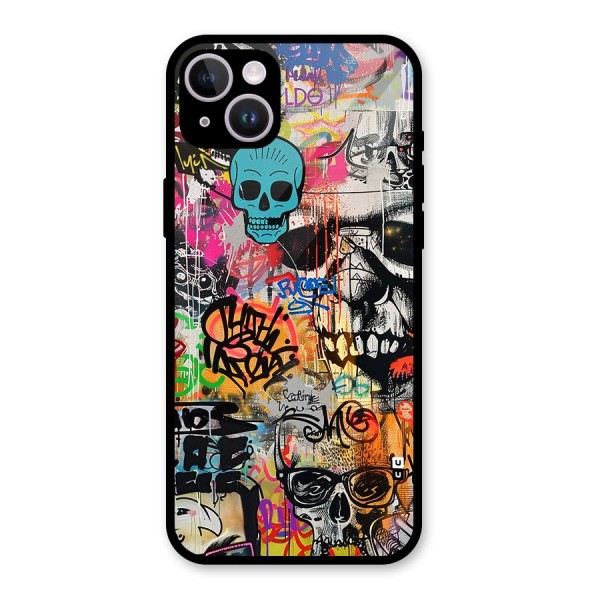 Amazing Street Art Glass Back Case for iPhone 14 Plus