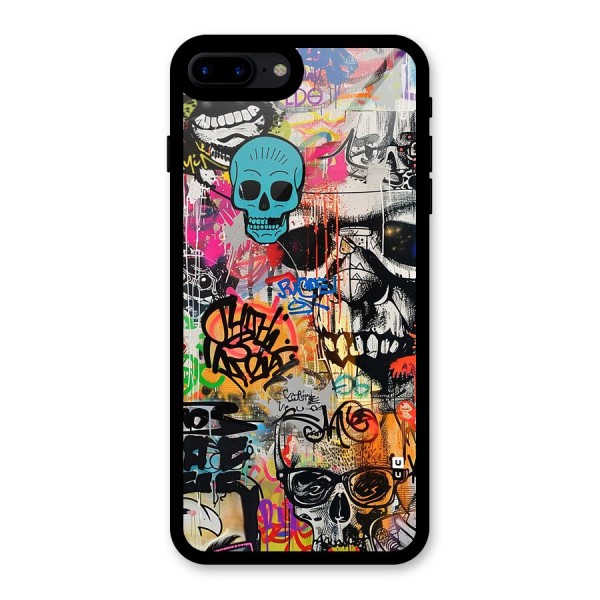 Amazing Street Art Glass Back Case for iPhone 7 Plus