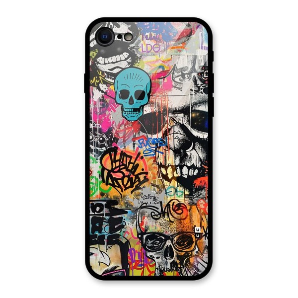 Amazing Street Art Glass Back Case for iPhone SE 2020