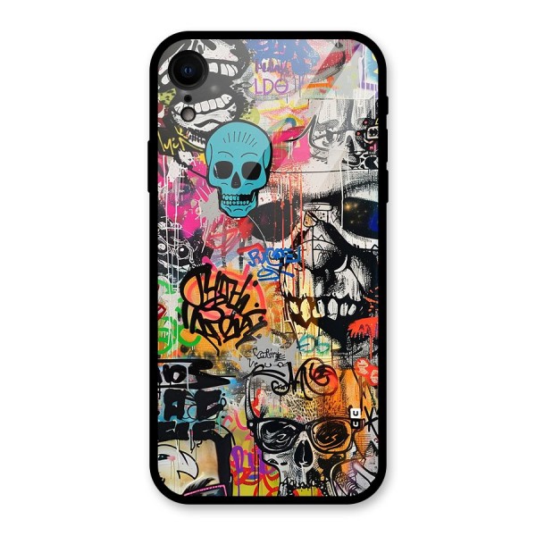 Amazing Street Art Glass Back Case for iPhone XR