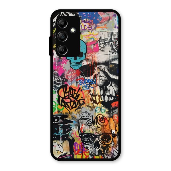 Amazing Street Art Metal Back Case for Galaxy A14 5G