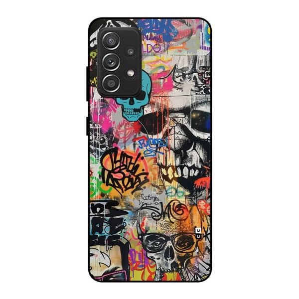 Amazing Street Art Metal Back Case for Galaxy A52