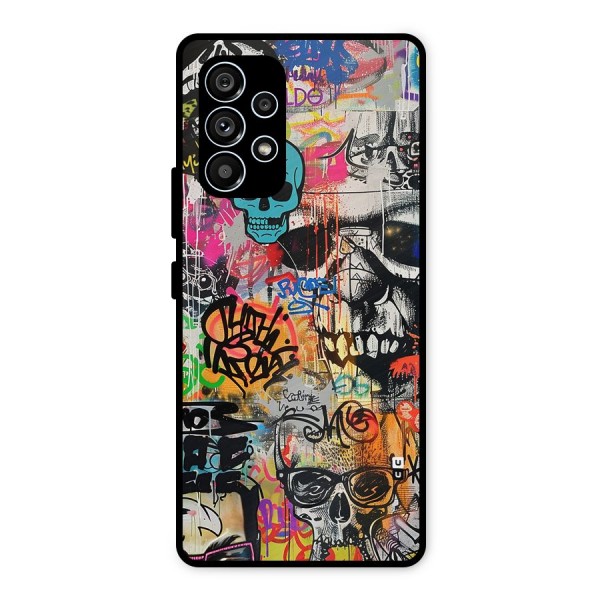 Amazing Street Art Metal Back Case for Galaxy A53 5G