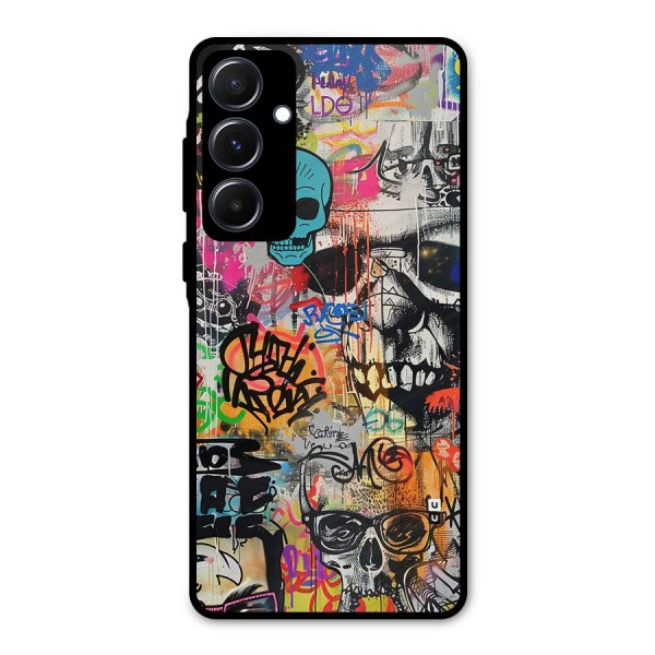 Amazing Street Art Metal Back Case for Galaxy A55