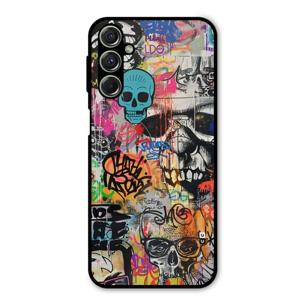 Amazing Street Art Metal Back Case for Galaxy F34