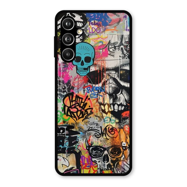 Amazing Street Art Metal Back Case for Galaxy F54