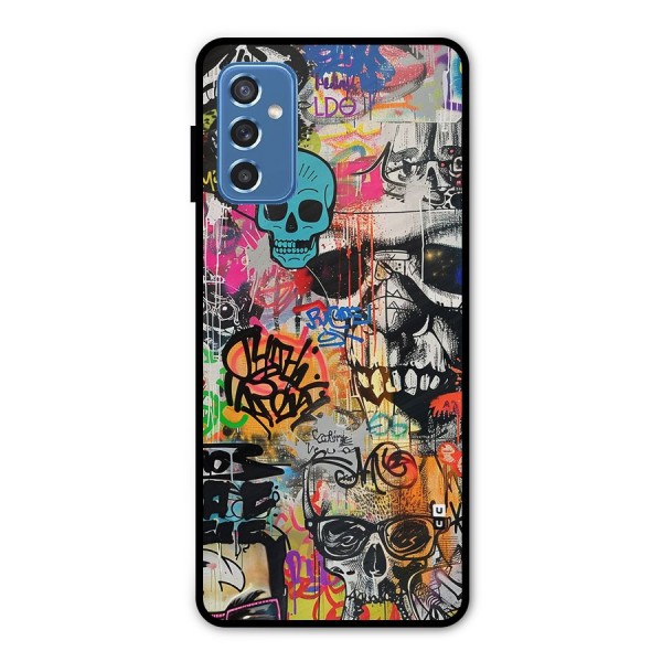 Amazing Street Art Metal Back Case for Galaxy M52 5G