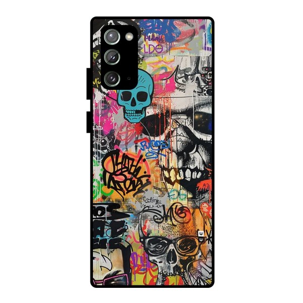 Amazing Street Art Metal Back Case for Galaxy Note 20