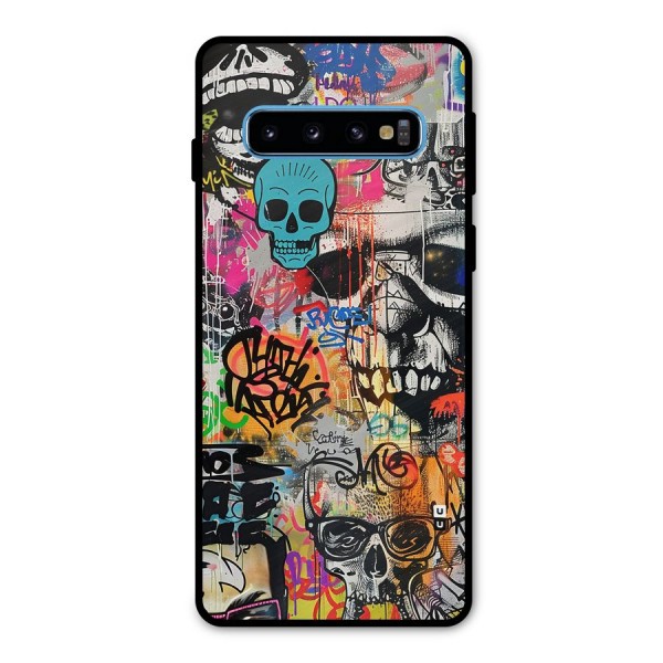 Amazing Street Art Metal Back Case for Galaxy S10