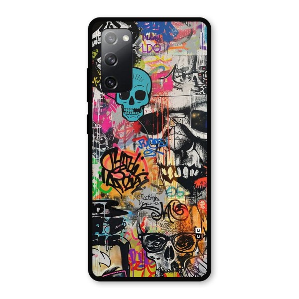 Amazing Street Art Metal Back Case for Galaxy S20 FE