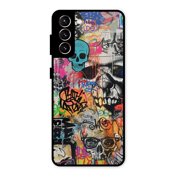 Amazing Street Art Metal Back Case for Galaxy S21 5G