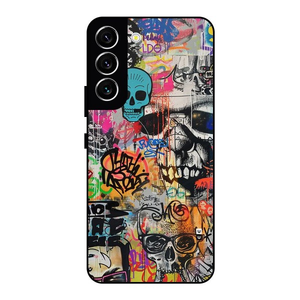 Amazing Street Art Metal Back Case for Galaxy S22 5G