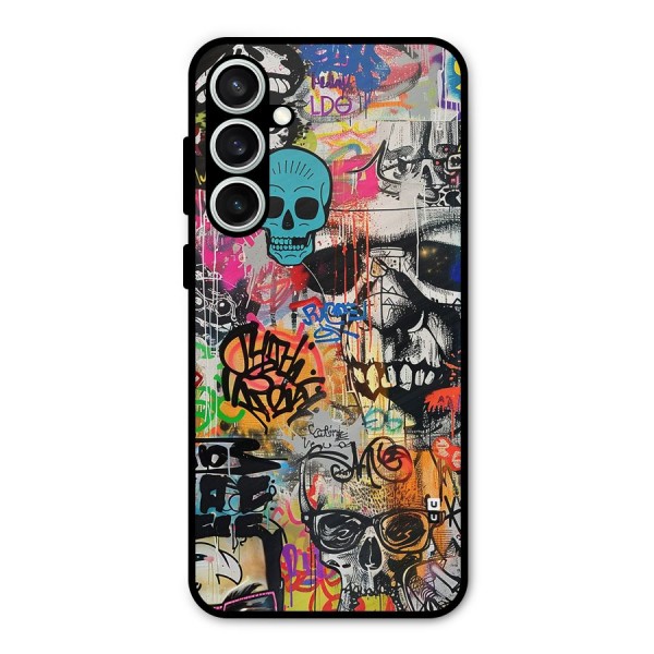 Amazing Street Art Metal Back Case for Galaxy S23 FE