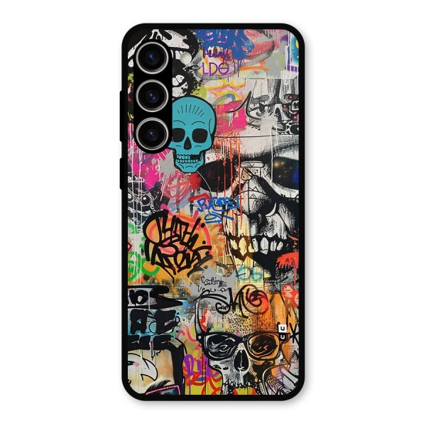 Amazing Street Art Metal Back Case for Galaxy S23 Plus