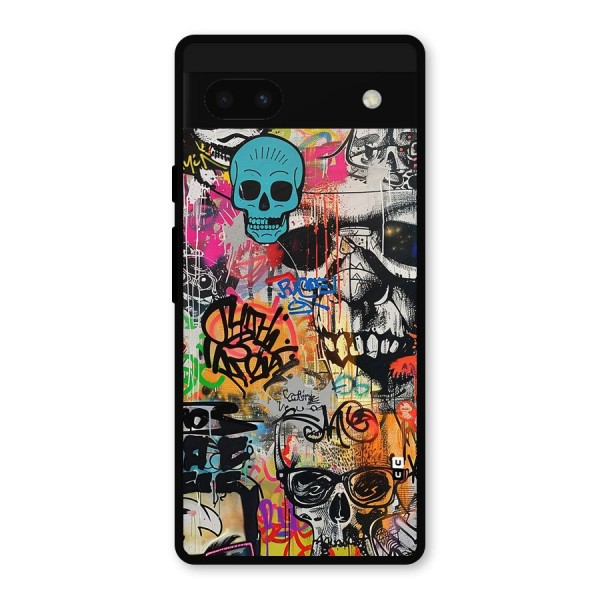 Amazing Street Art Metal Back Case for Google Pixel 6a