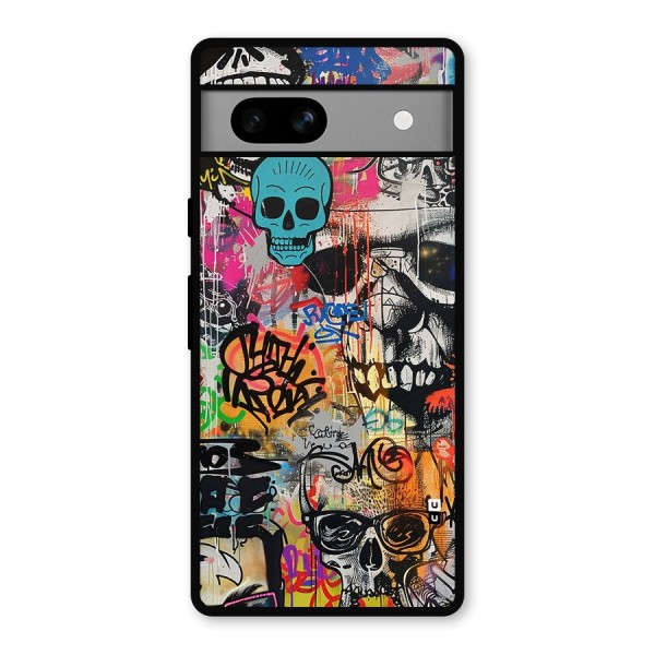 Amazing Street Art Metal Back Case for Google Pixel 7a