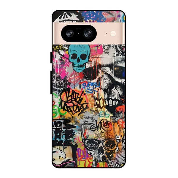 Amazing Street Art Metal Back Case for Google Pixel 8