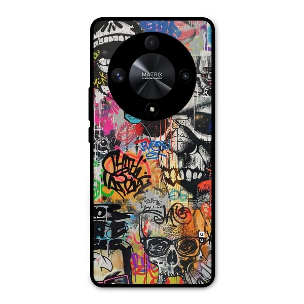 Amazing Street Art Metal Back Case for Honor X9b