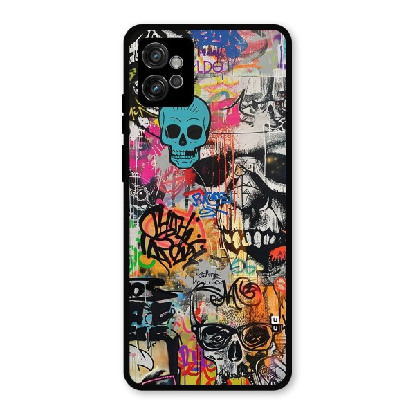 Amazing Street Art Metal Back Case for Moto G32